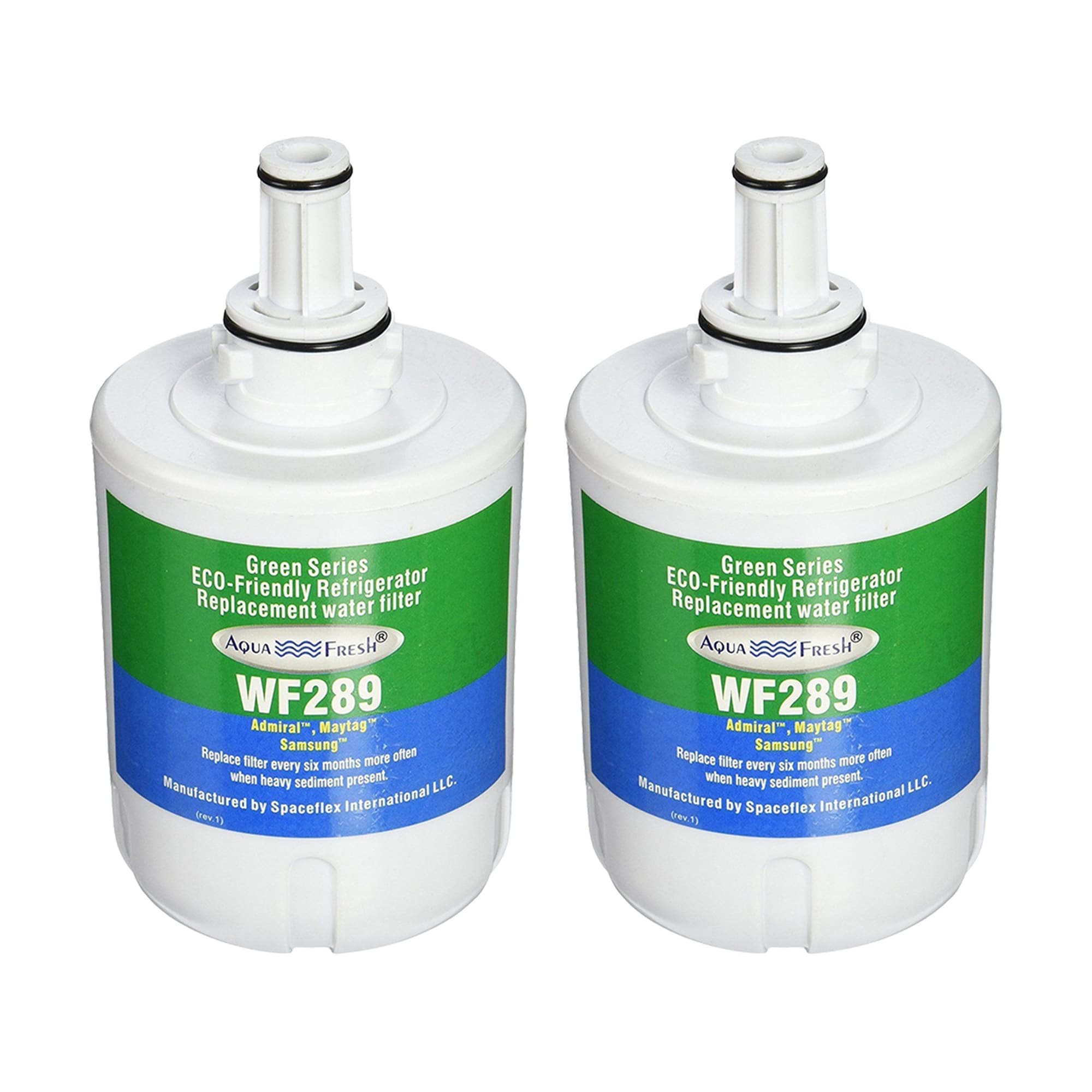 Shop Replacement Water Filter For Samsung Rf267abrs Refrigerator Water Filter By Aqua Fresh 2 Pack Green Overstock 21360736