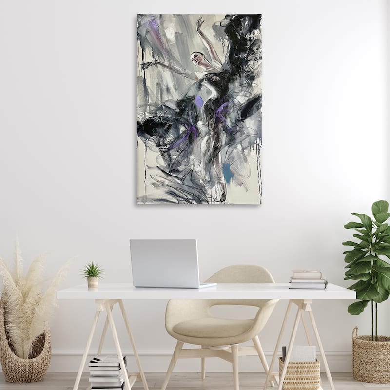 Stupell Abstract Elegance Dancer Canvas Wall Art Design By Lucille Lee