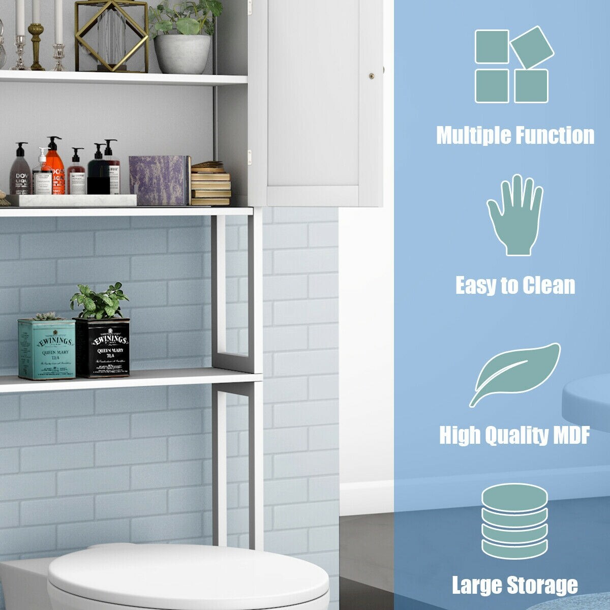 Toilet Over The Bathroom Storage E Saver With Toilet Bathroom Storage E Saver