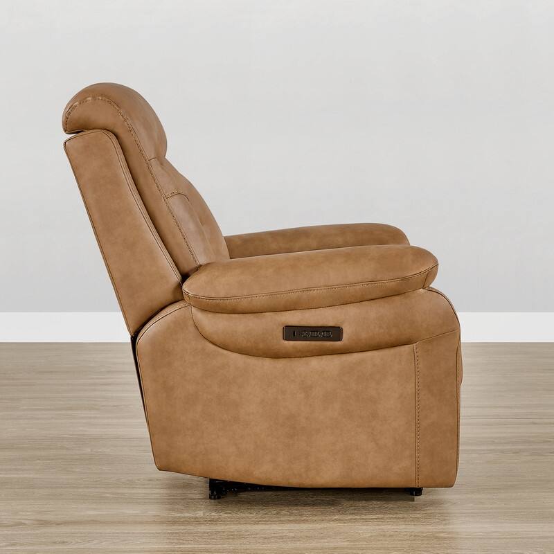 Spruce & Spring Dual Motor Power Recliner Wall Hugger with Power Headrest