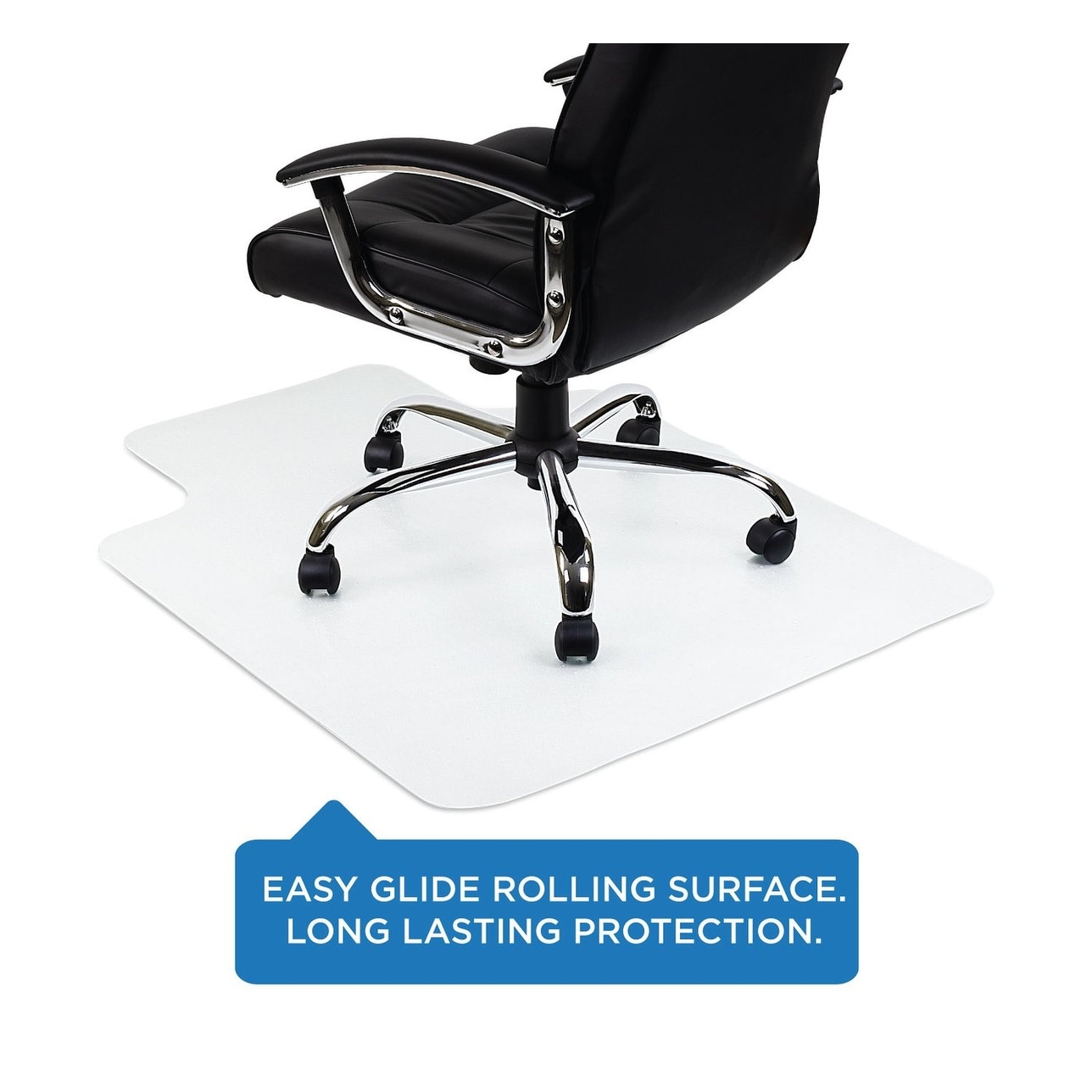 Floor protection best sale office chair