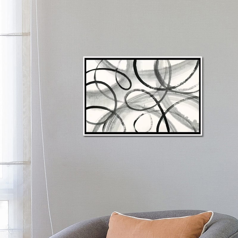 iCanvas "Calligraphia" by Sue Schlabach Framed