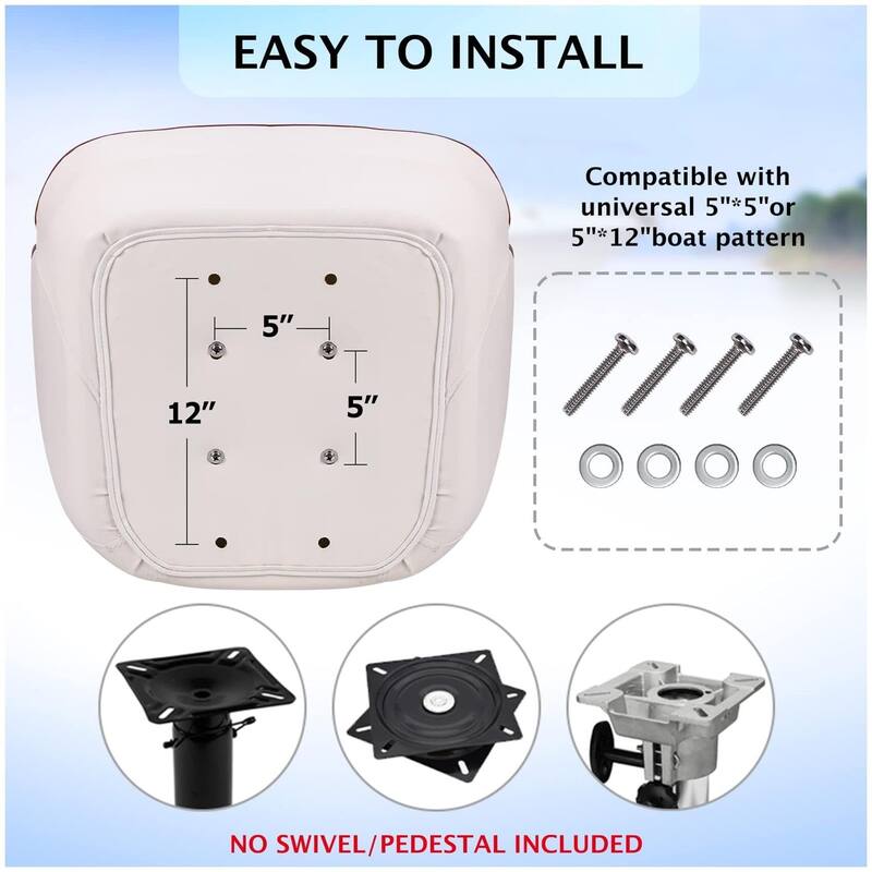 Comfortable Pontoon Boat Seat