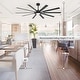 preview thumbnail 31 of 37, 72"/80" Large Windmill Ceiling Fan with Light and Remote(10 Reversible Blades)