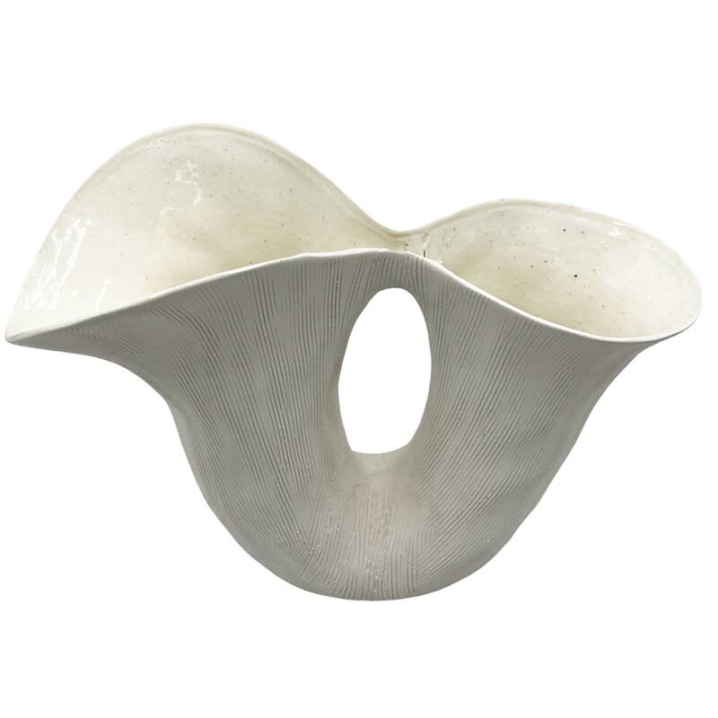 Modern White Ceramic Vase