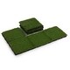 preview thumbnail 7 of 5, Cortesi Home Artificial Grass Turf Tile Interlocking, Self Drain (Set of 9)