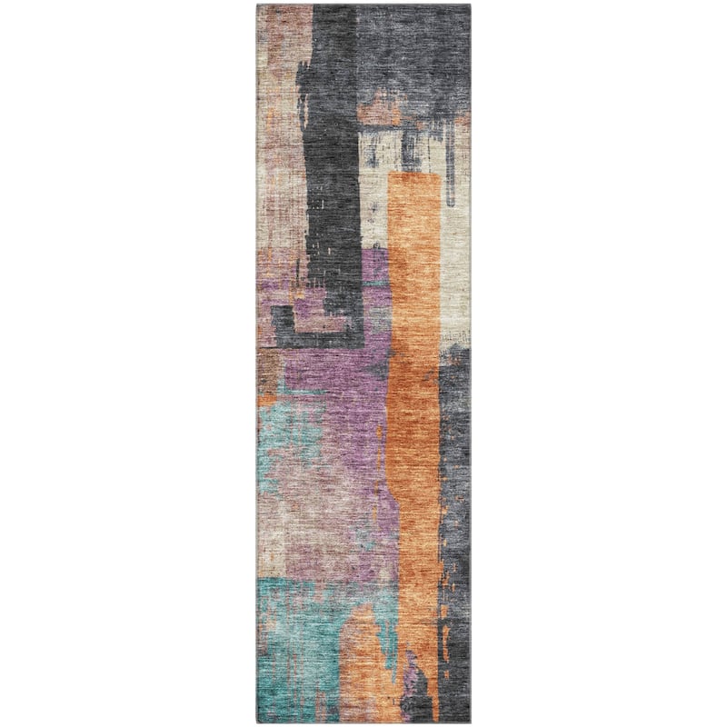 Premium Washable Super Soft Abstract Contemporary Mayfield Rug