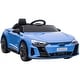 preview thumbnail 47 of 52, Aosom Kids Ride on Car, 12V Licensed Audi RS E-tron GT 3.1 MPH Electric Car for Kids