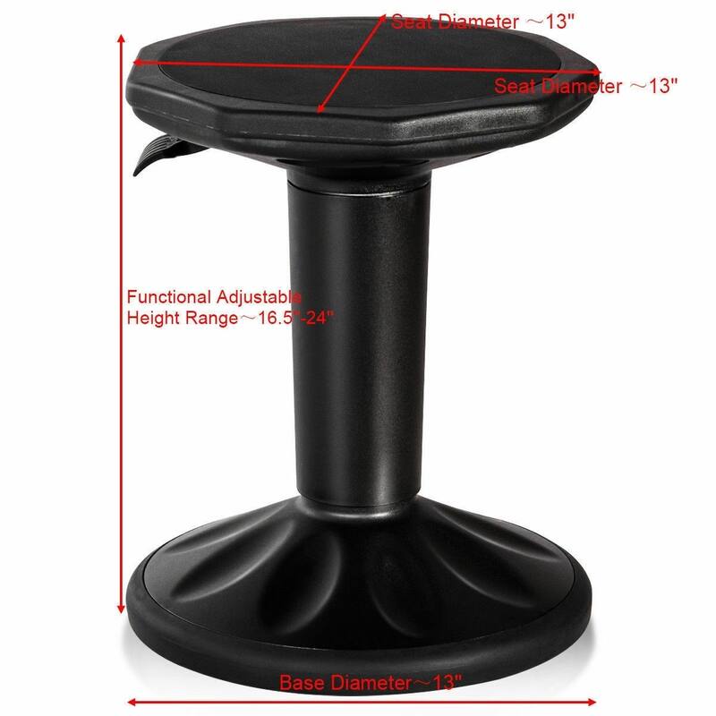 Height Adjustable Active Learning Stool Wobble Chair