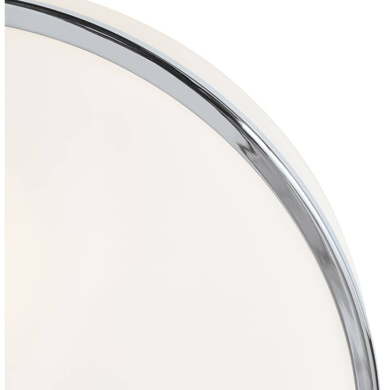 Access Lighting Aero 3-light 16 inch Chrome Flush Mount