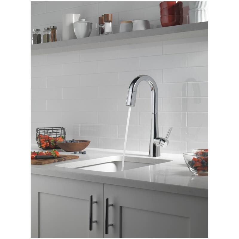 Delta 9991-PR-DST Monrovia 1.8 GPM Single Hole Pull Down Bar/Prep