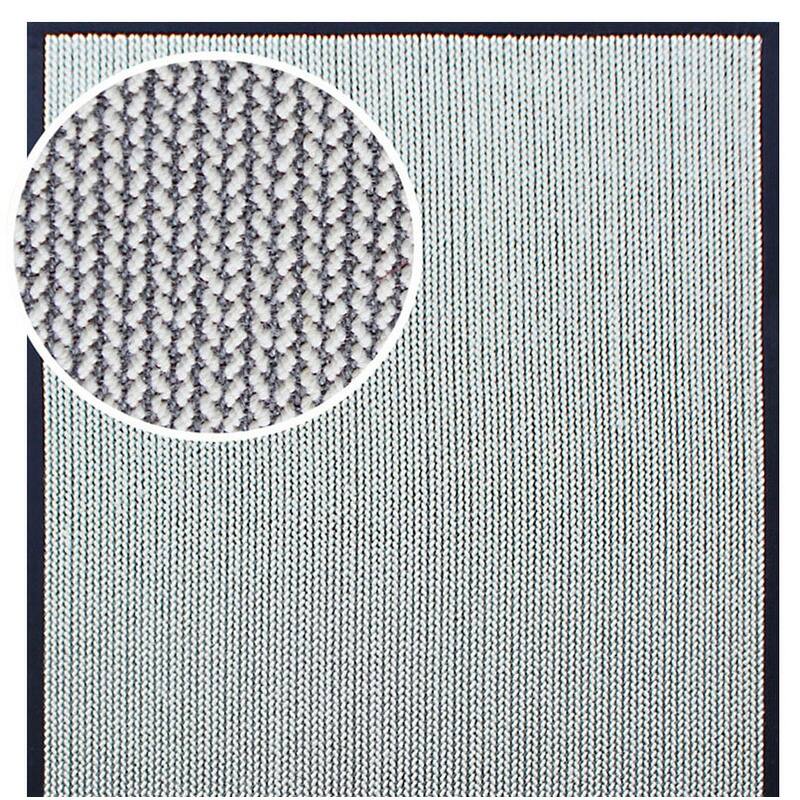 A1HC Sisal and Wool Rug, Natural Fiber Area Rugs with Non-Skid Latex Backing, Rug for Entryway, Dining or Living Room