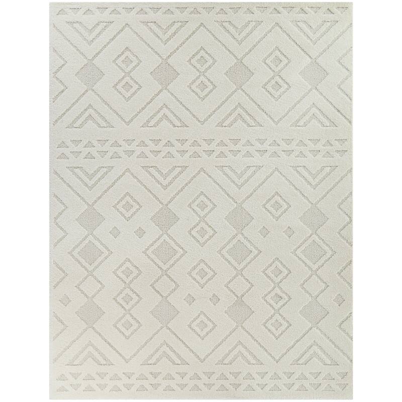 Lars Diamond Striped Area Rug