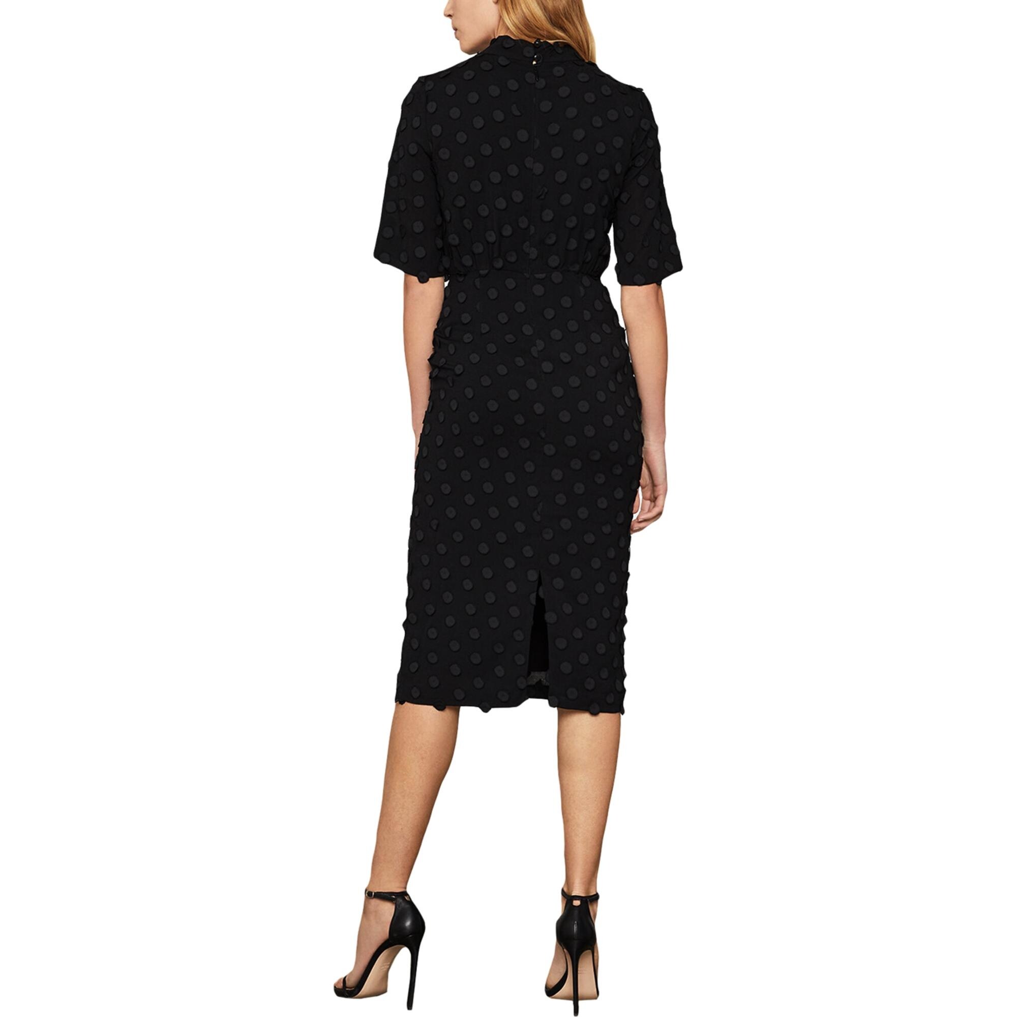 bcbg mock neck dress