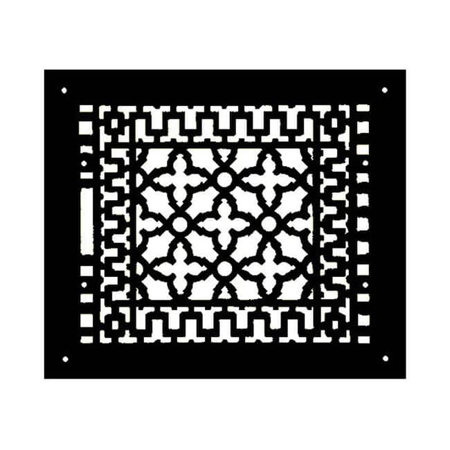 Reggio Registers Scroll Series 10-1/4" x 12-1/4" Grille with Mounting