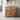 Wood Cabinet Textured Geometric Door Decorative Accent - 32" Brown - 33.0"