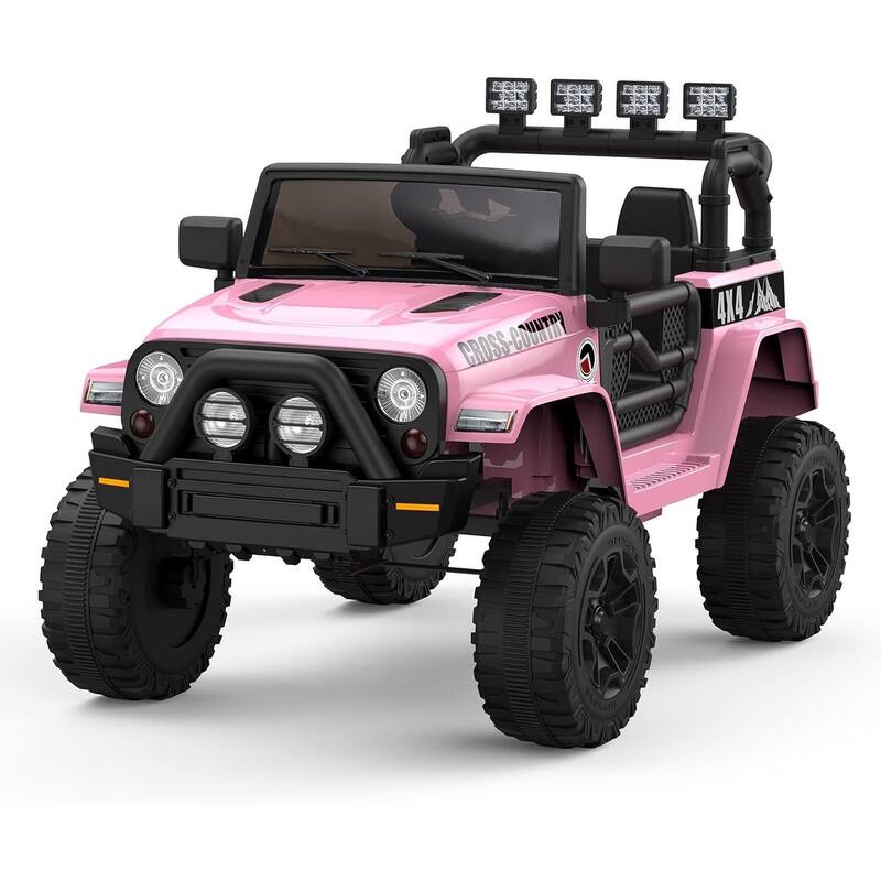 2-Seater Ride On Truck Car - Pink