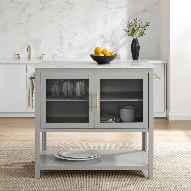 Crosley Katrina Kitchen Island - N/A