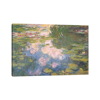 iCanvas "Nympheas, c.1919-22 " by Claude Monet Canvas Print