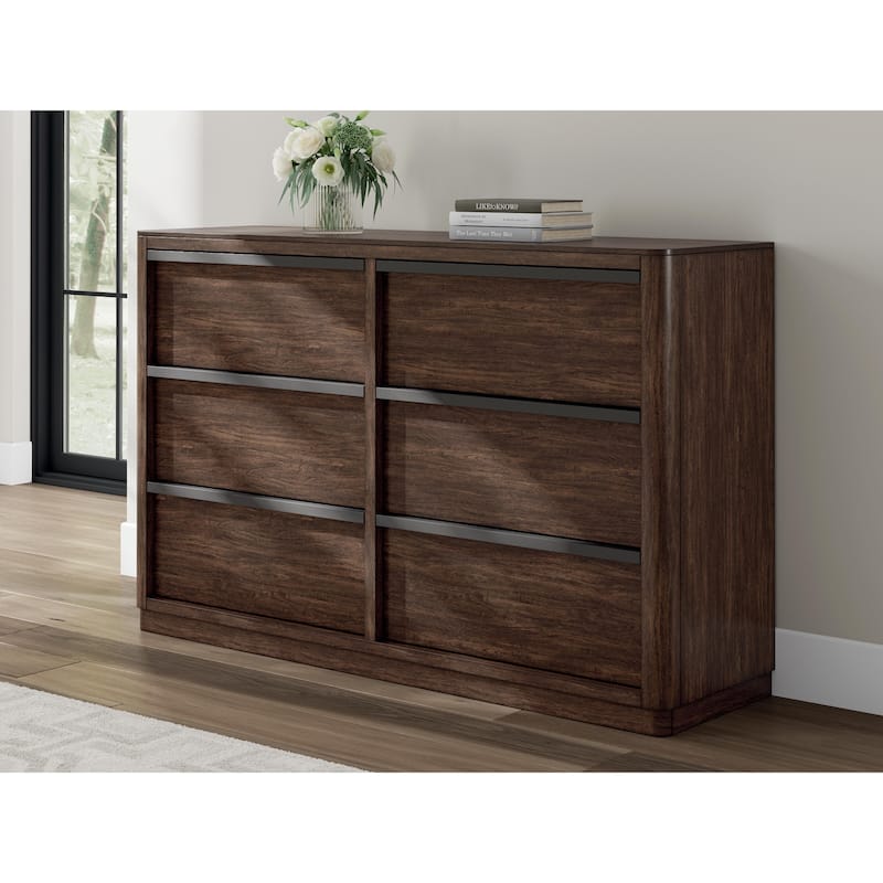 Signature Design by Ashley Kendamor Brown Dresser - Brown - 6-drawer
