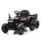 preview thumbnail 1 of 34, 200w*2motor, 24V Electric Tractor Toy with Trailer Black