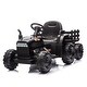 preview thumbnail 4 of 98, 24V Ride-On Farm Tractor with Trailer, Parental Control, Bluetooth, and USB Connectivity 鈥