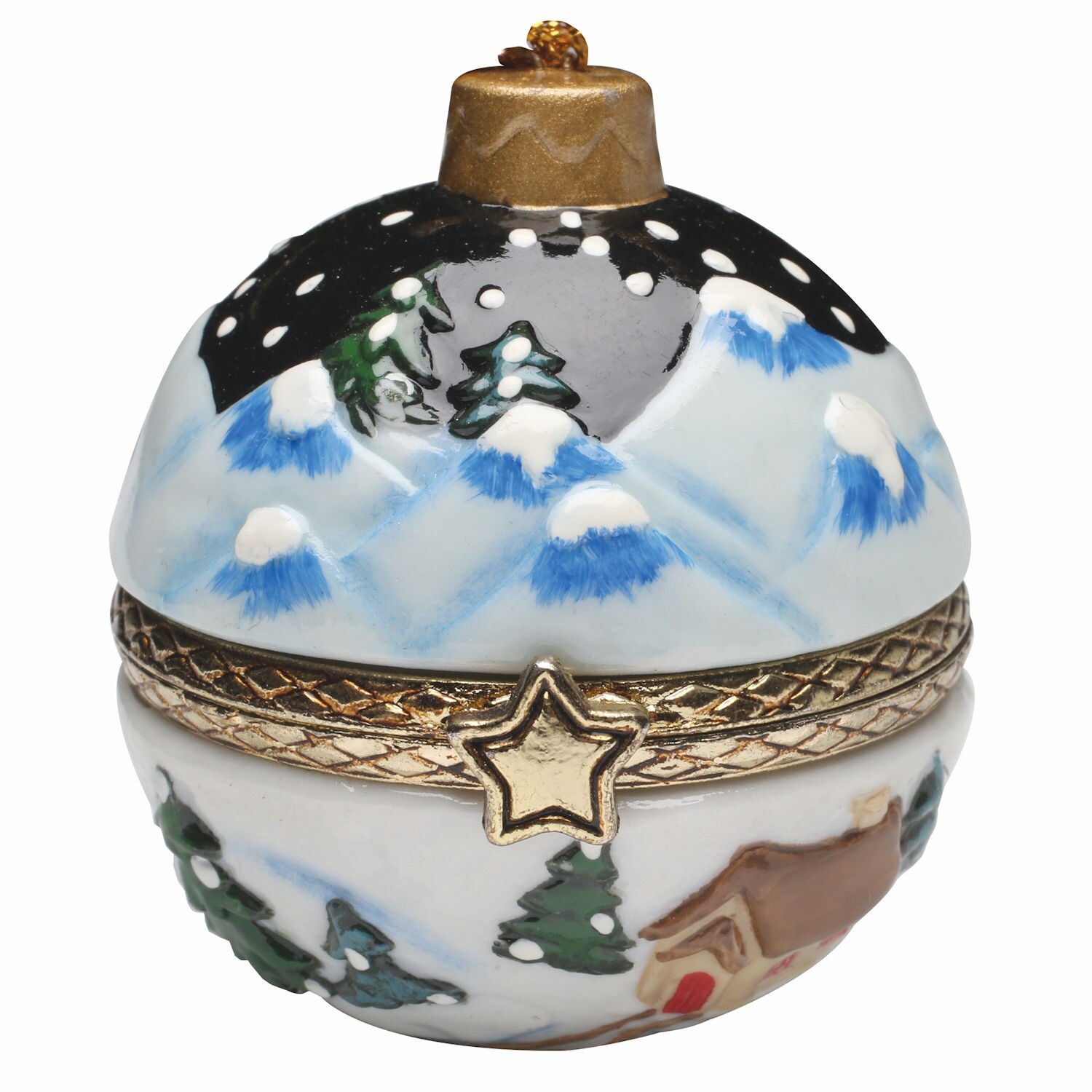 Shop Bandwagon Christmas Decoration Porcelain Surprise Ornaments