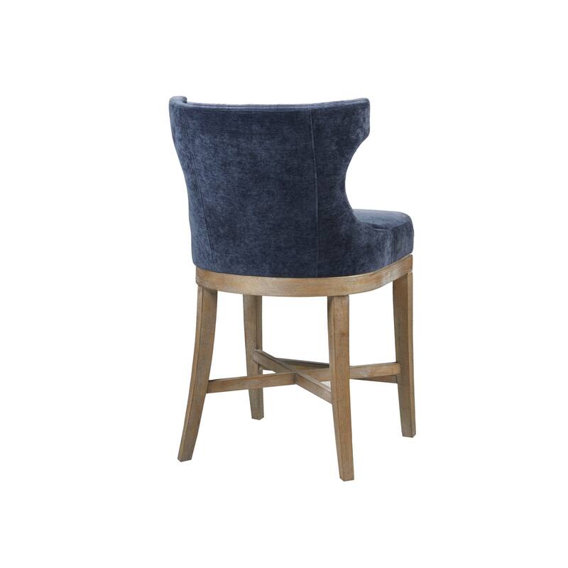 Madison Park Carson Counter Stool With 360 degree Swivel Seat