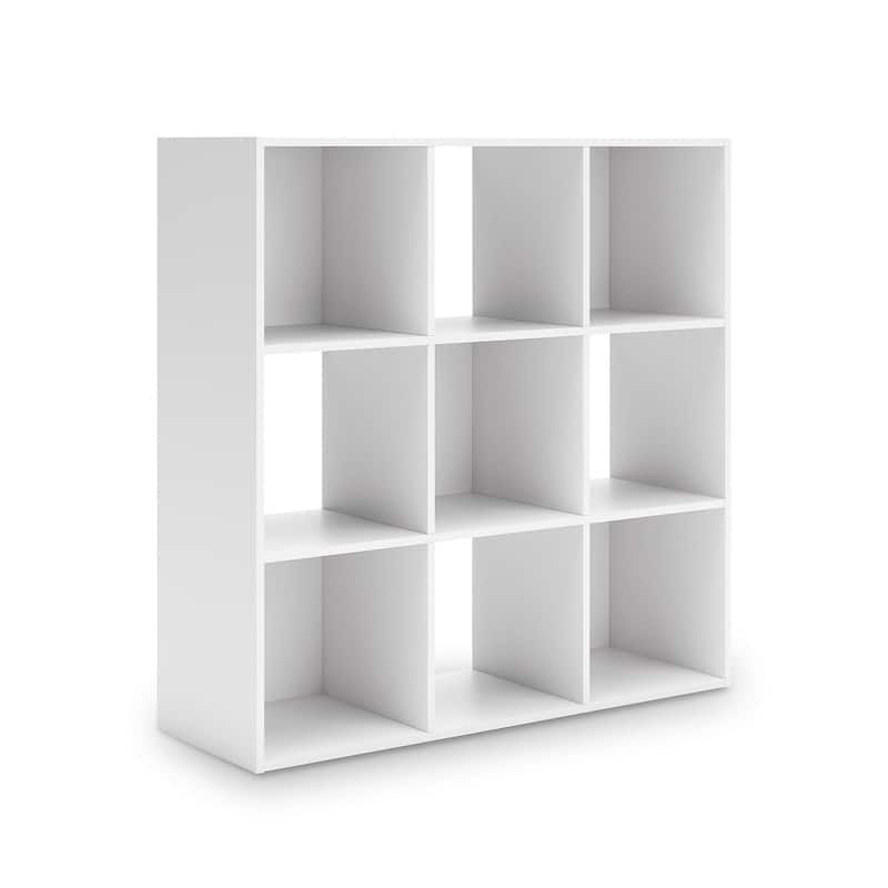 Signature Design by Ashley Onita White 9 Cube Organizer - 35" W x 12" D x 35" H