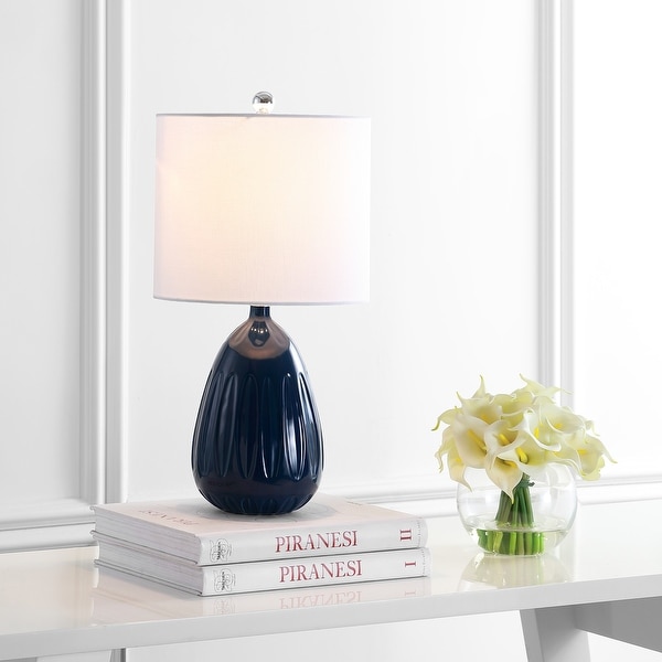 SAFAVIEH Lighting 20" Linnett LED Table Lamp - 10"x10"x20". Opens flyout.