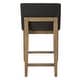 preview thumbnail 6 of 5, Uttermost Klemens Chocolate Counter Stool - 20"W x 38.5"H x 23"D