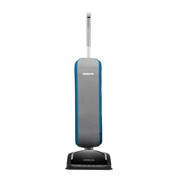 slide 1 of 8, Oreck HEPA Swivel Upright Bagged Vacuum Cleaner, Lightweight Machine for Pets and Home, 35 ft. Power Cord, UK30305PC, Blue