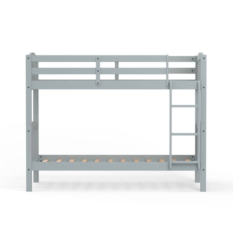 Arca Wood Twin Over Twin Bunk Bed