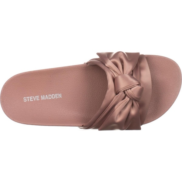 steve madden bow slides