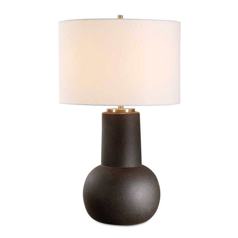 Uttermost Robson Rustic Bronze Table Lamp - 17.00" W x 29.00" H x 17.00" D