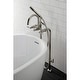 preview thumbnail 12 of 32, Concord Freestanding Tub Faucet with Supply Line