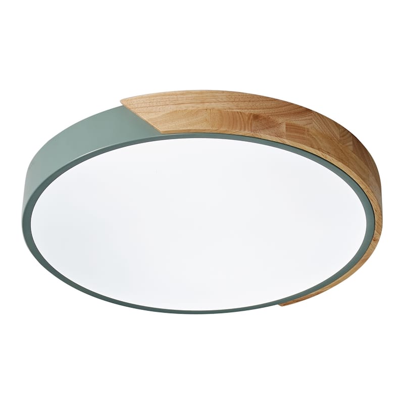 Modern Simple Circle LED Flush Mount Ceiling Light Fixture
