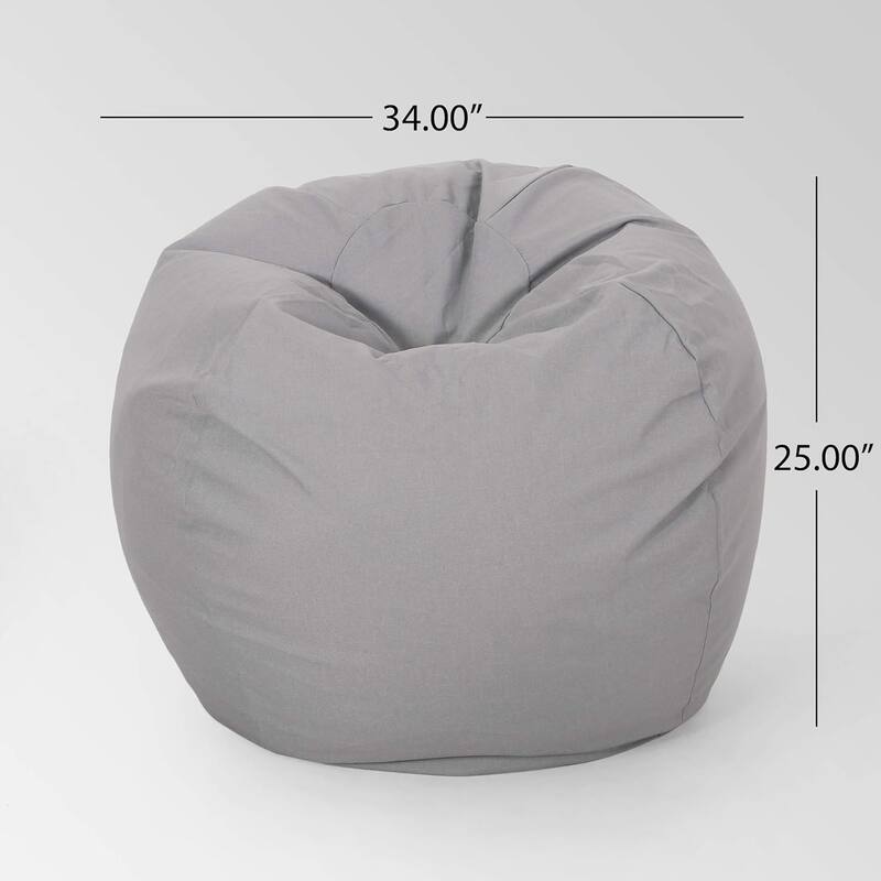 Chrisholm Bean Bag, Bedding Bean Bag Sofa Chair High Pressure Foam Bean Bag Chair