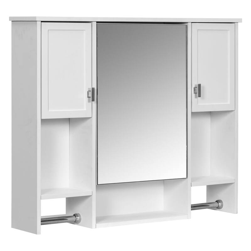 Plywood Freestanding Bathroom Vanity Set in Maple with Integrated Ceramic Sink with Drain - 36" x 18"