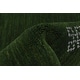 preview thumbnail 7 of 7, ECARPETGALLERY Hand Loomed Gabbeh Luribaft Green Wool Rug - 5'0 x 7'10