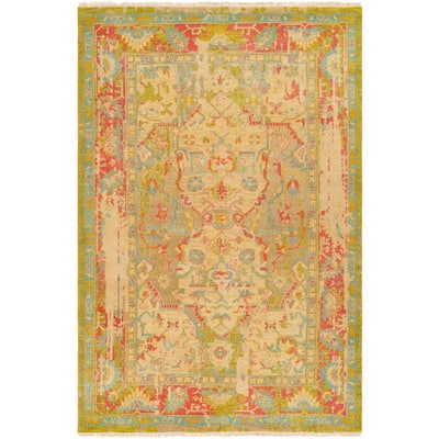 Hand-Knotted Marlowes Wool Area Rug - 6' x 9'