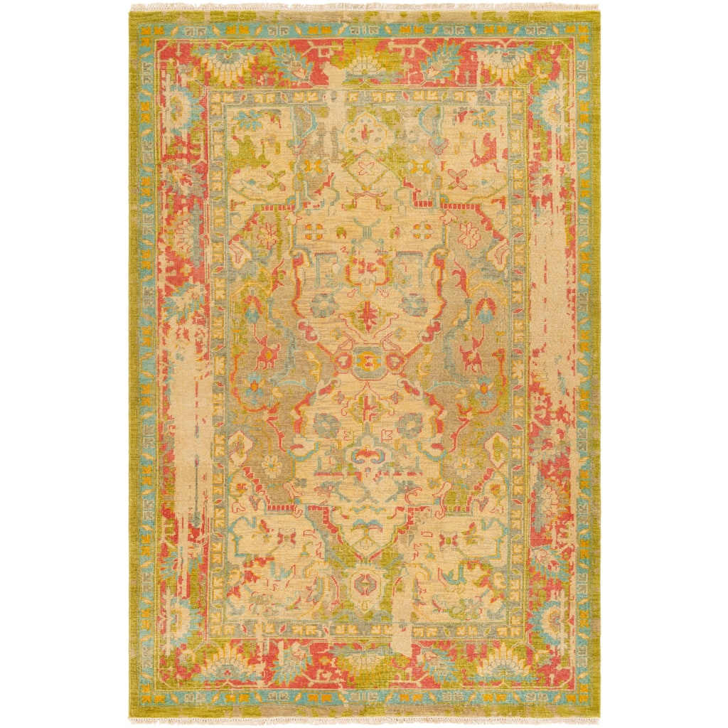 Hand-Knotted Marlowes Wool Area Rug - 6' x 9'