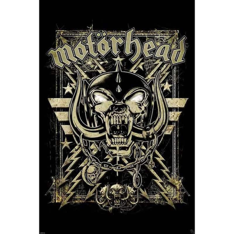Motorhead War Pig Art Poster - 24 x 36 Inch
