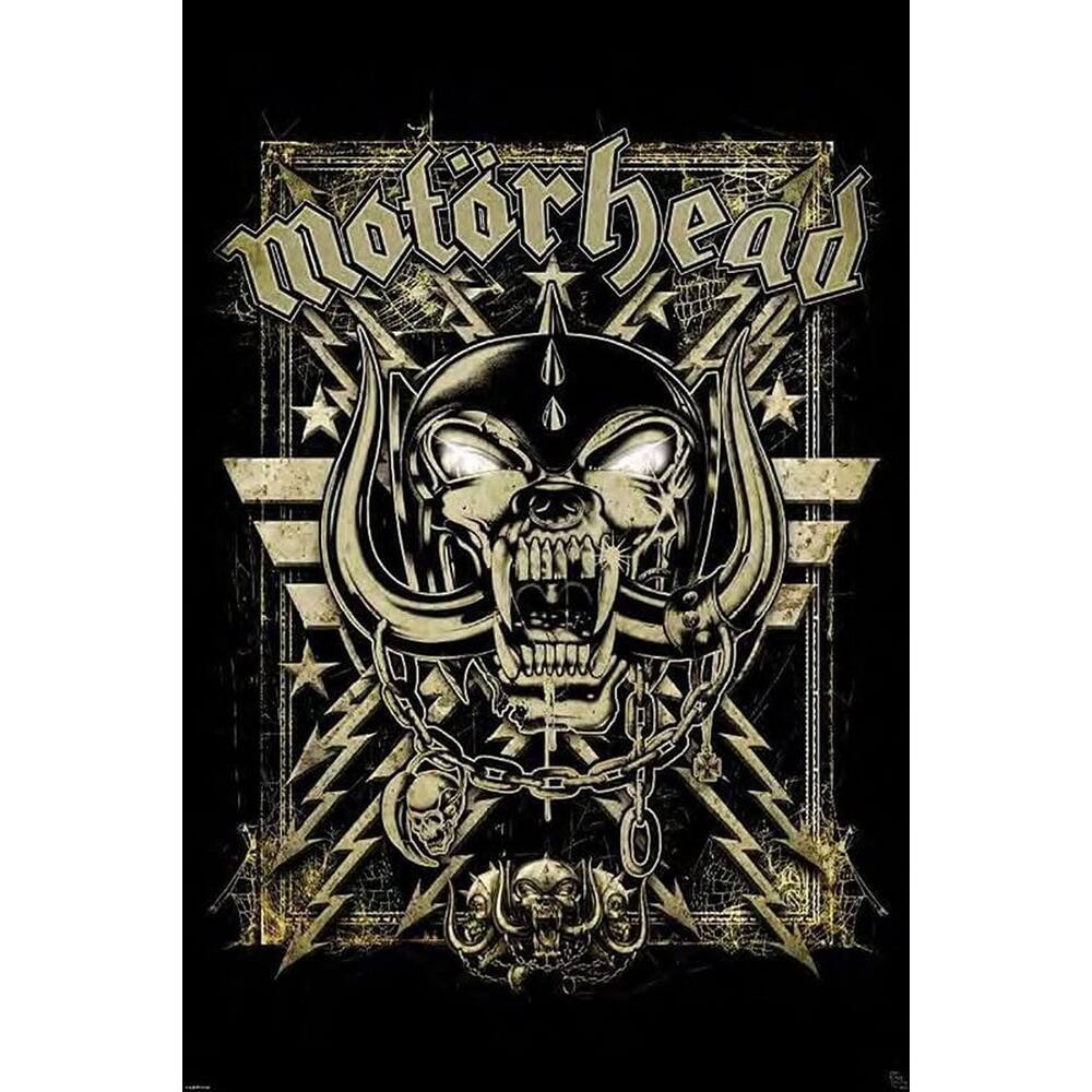 Motorhead War Pig Art Poster - 24 x 36 Inch