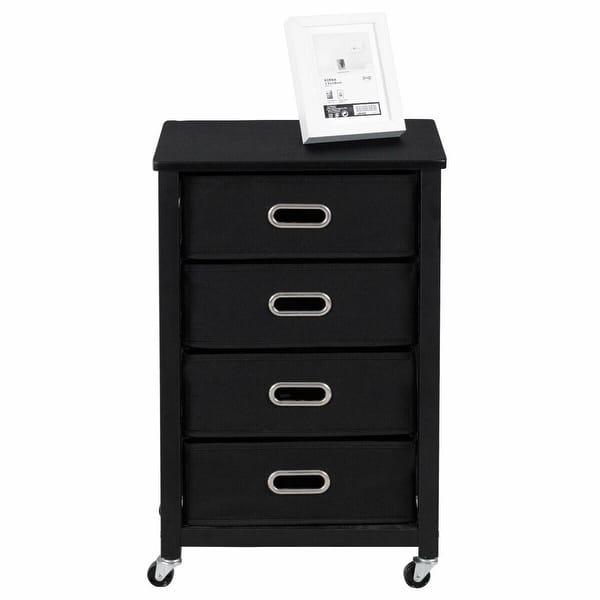 Shop Gymax Rolling File Cabinet Heavy Duty Mobile Storage Filing