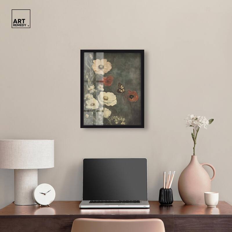 Vintage Botanicals I Shadowbox by Art Remedy