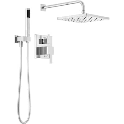 Delta T342701 Modern Square Non Shared Function Shower System Package