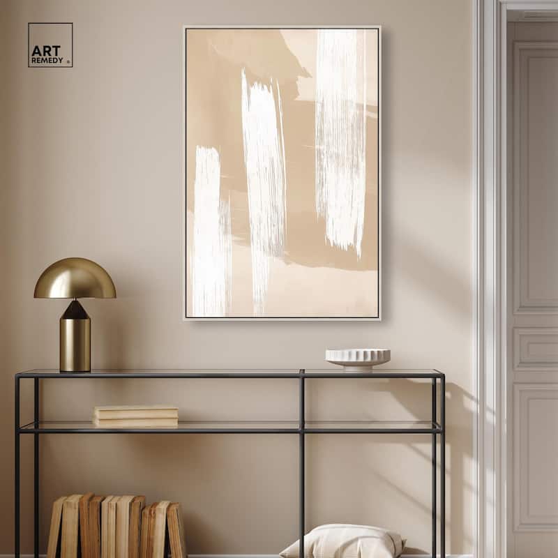 Gestural Grains I Canvas by Art Remedy