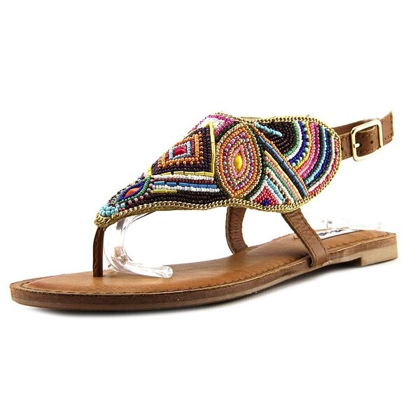 Not Rated Mariachi Women Open Toe Synthetic Tan Thong Sandal