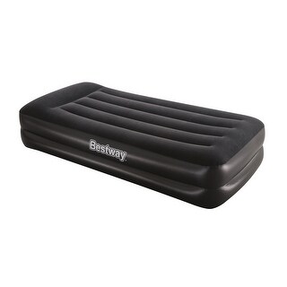 Bestway Premium Raised Air Bed with Built-in AC pump, Twin - Bed Bath ...